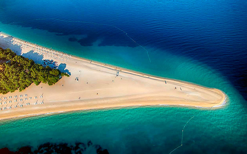 De mar y playas en Croacia